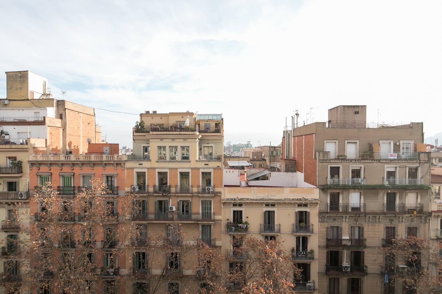 Atico Con Terraza En El Corazon De Barcellona